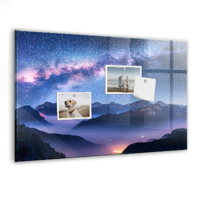 Tableau aimanté horizontal Voie lactée