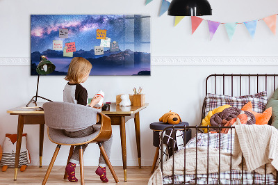 Tableau aimanté horizontal Voie lactée