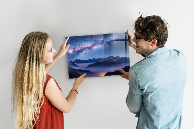 Tableau aimanté horizontal Voie lactée