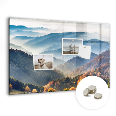Tableau aimanté horizontal Paysage de montagne