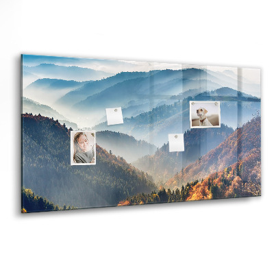 Tableau aimanté horizontal Paysage de montagne