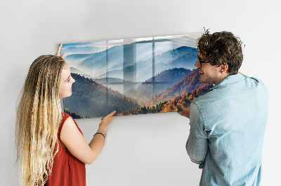 Tableau aimanté horizontal Paysage de montagne