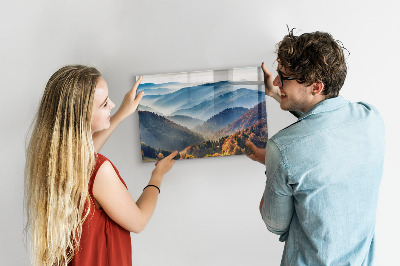 Tableau aimanté horizontal Paysage de montagne