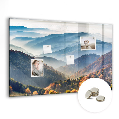 Tableau aimanté horizontal Paysage de montagne