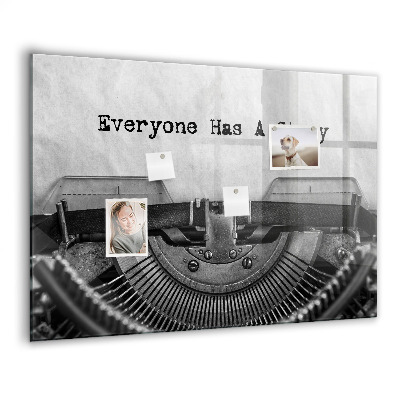 Tableau pour magnet Tout le monde a une histoire