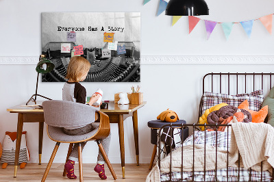 Tableau pour magnet Tout le monde a une histoire