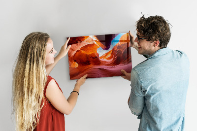 Tableau mural magnétique Canyon