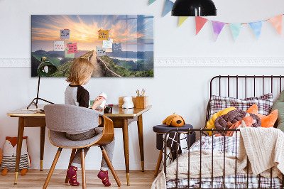 Tableau pour magnet Paysage de montagne