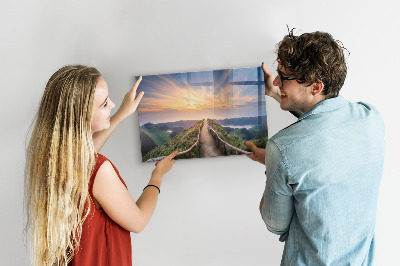 Tableau pour magnet Paysage de montagne