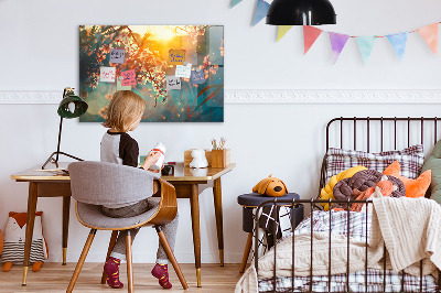 Tableau pour magnet Fleurs de printemps