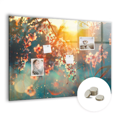 Tableau pour magnet Fleurs de printemps