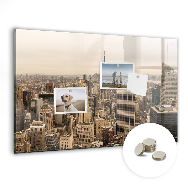 Tableau pour magnet Paysage urbain