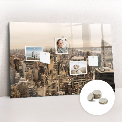 Tableau pour magnet Paysage urbain