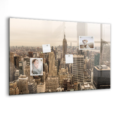 Tableau pour magnet Paysage urbain