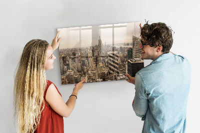 Tableau pour magnet Paysage urbain