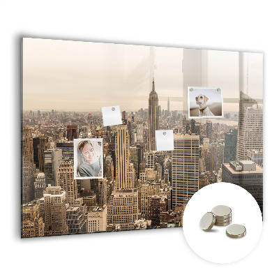 Tableau pour magnet Paysage urbain