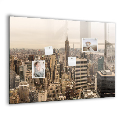 Tableau pour magnet Paysage urbain