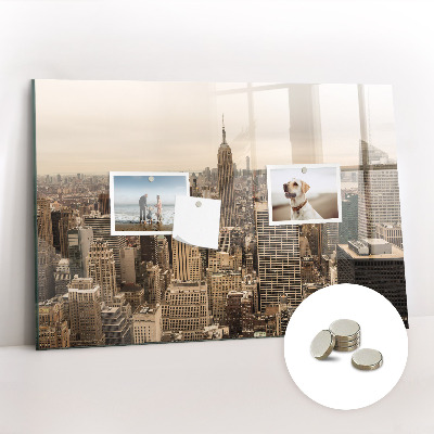 Tableau pour magnet Paysage urbain
