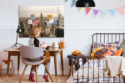 Tableau pour magnet Paysage urbain