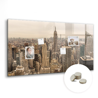 Tableau pour magnet Paysage urbain