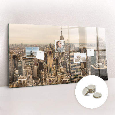 Tableau pour magnet Paysage urbain