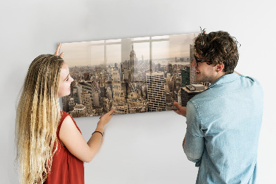 Tableau pour magnet Paysage urbain