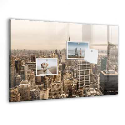Tableau pour magnet Paysage urbain