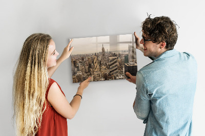 Tableau pour magnet Paysage urbain
