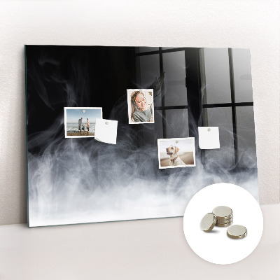 Tableau mural magnétique Fumée