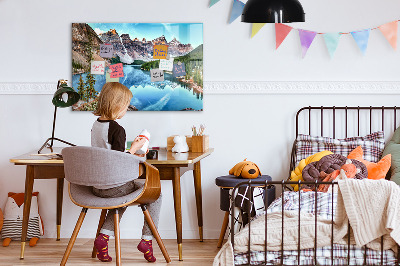 Tableau mural magnétique Paysage de montagne