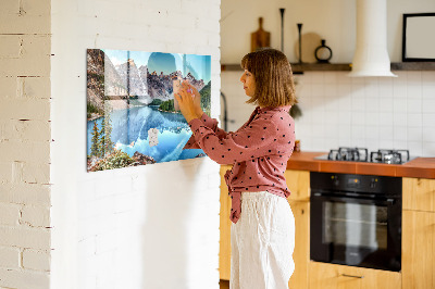 Tableau mural magnétique Paysage de montagne