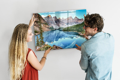 Tableau mural magnétique Paysage de montagne