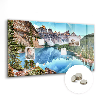 Tableau mural magnétique Paysage de montagne