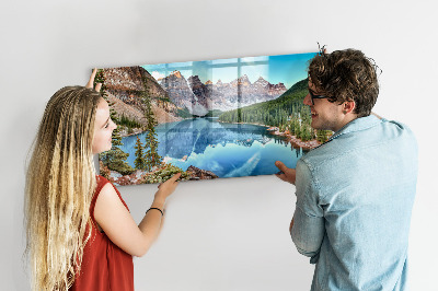 Tableau mural magnétique Paysage de montagne