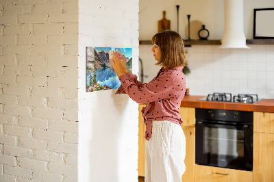 Tableau mural magnétique Paysage de montagne