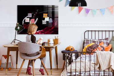 Tableau magnétique design horizontal Vin