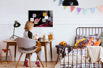 Tableau magnétique design horizontal Vin