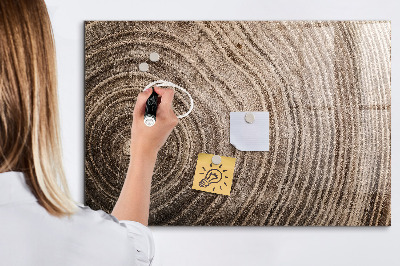 Tableau magnétique design horizontal Tronc