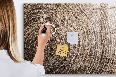 Tableau magnétique design horizontal Tronc