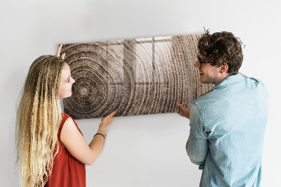 Tableau magnétique design horizontal Tronc