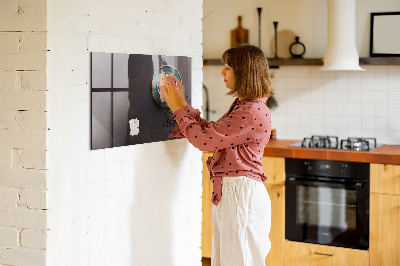 Tableau magnétique design horizontal Une tasse de café