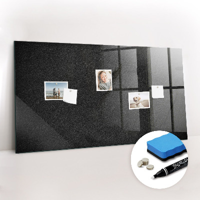 Tableau magnétique verre Roche sombre