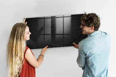 Tableau magnétique verre Roche sombre
