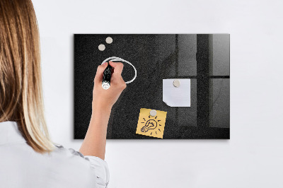 Tableau magnétique verre Roche sombre