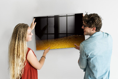 Tableau magnétique design horizontal Du jus d'orange