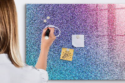 Tableau magnétique design horizontal Motif dégradé