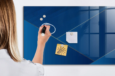 Tableau magnétique design horizontal Abstraction décorative