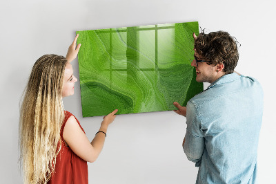 Tableau magnétique design horizontal Ondes modernes