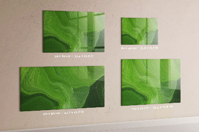 Tableau magnétique design horizontal Ondes modernes