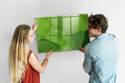 Tableau magnétique design horizontal Ondes modernes